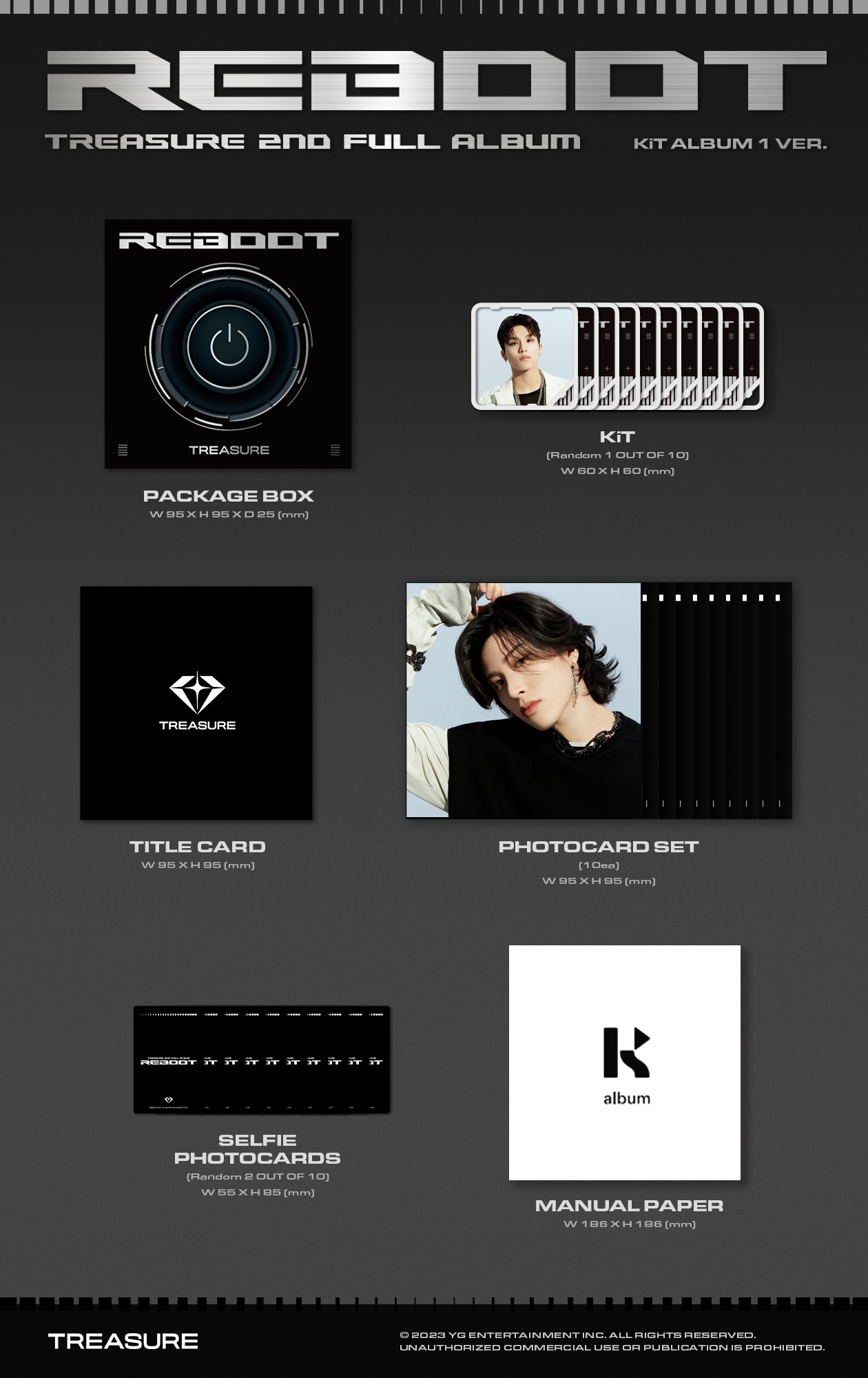 Kr Ktown U Treasure Nd Full Album Reboot Kit Album